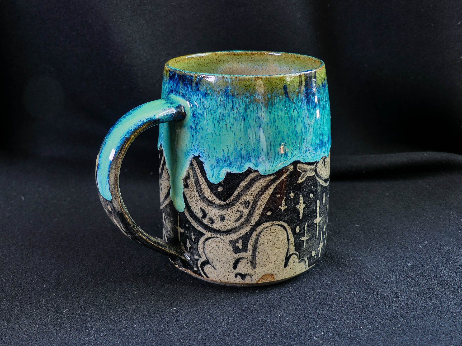 Large Scandi Tankard Style Mug