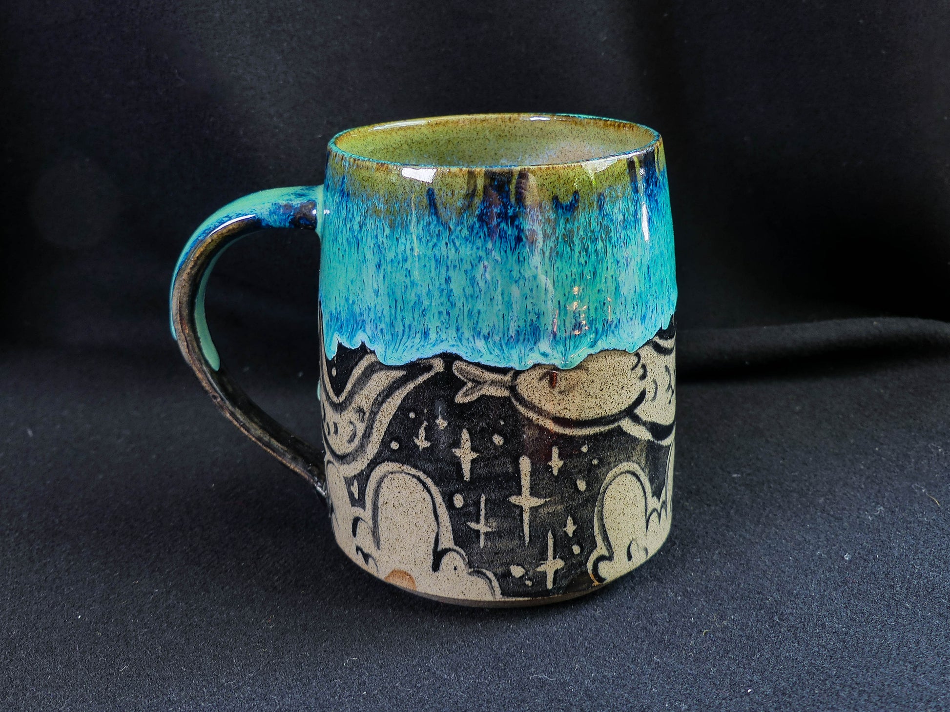 Large Scandi Tankard Style Mug